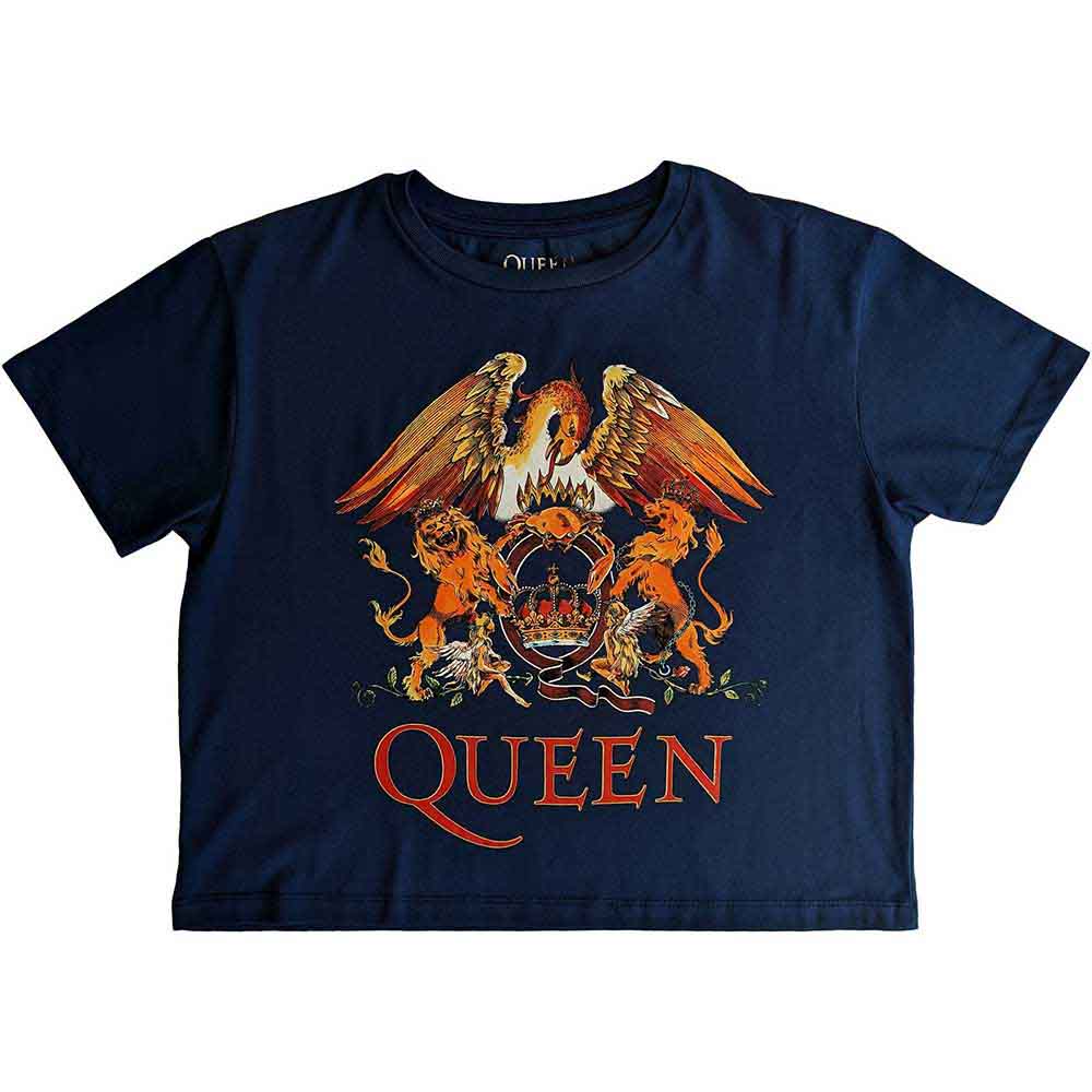 Queen: Classic Crest T-shirt – officielt merchandise