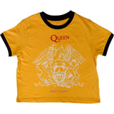 Queen: Face It Alone Crest Crop Top (Kvinder)