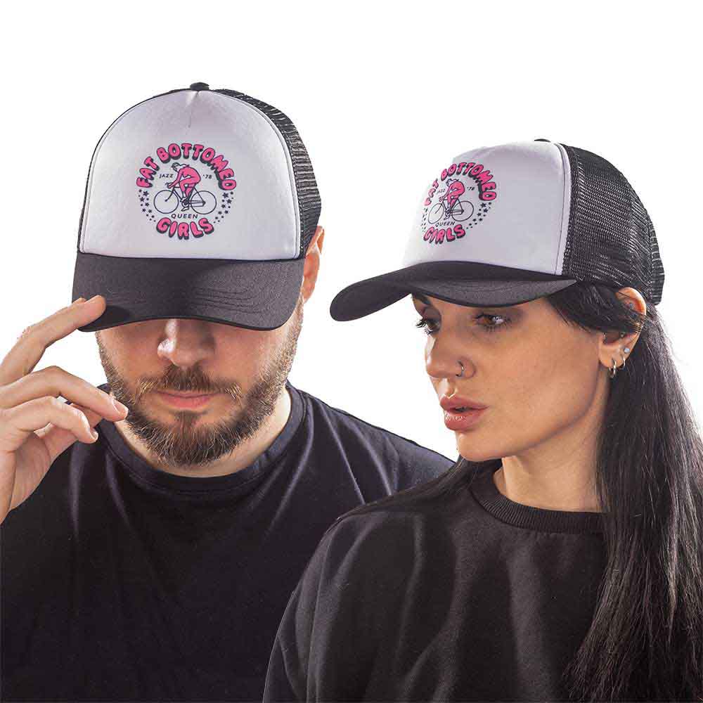 Queen: Fat Bottomed Girls Cap – officielt merchandise