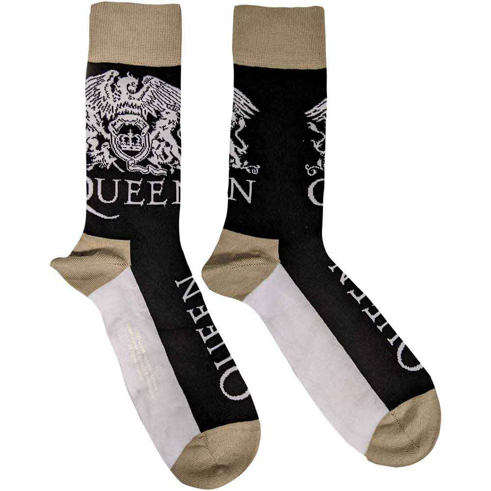 Queen: Crest & Logo Ankle Socks