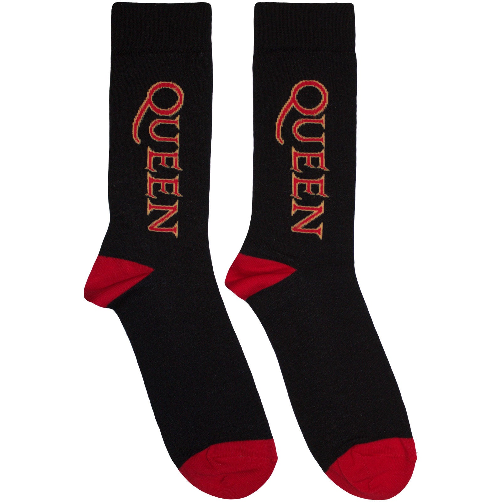 Queen: Red Logo Vertical Ankle Socks