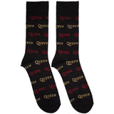 Queen: Logo Repeat Colour Ankle Socks