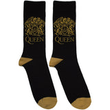 Queen: Gold Crest Ankle Socks
