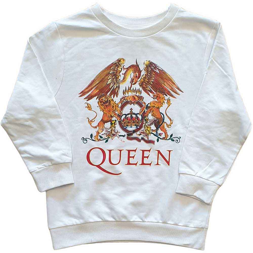 Queen: Classic Crest Sweatshirt – officielt merchandise