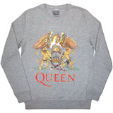 Queen: Classic Crest Sweatshirt – officielt merchandise