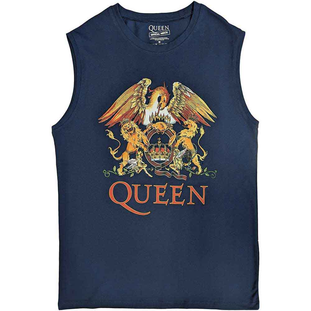 Queen: Classic Crest T-shirt – officielt merchandise
