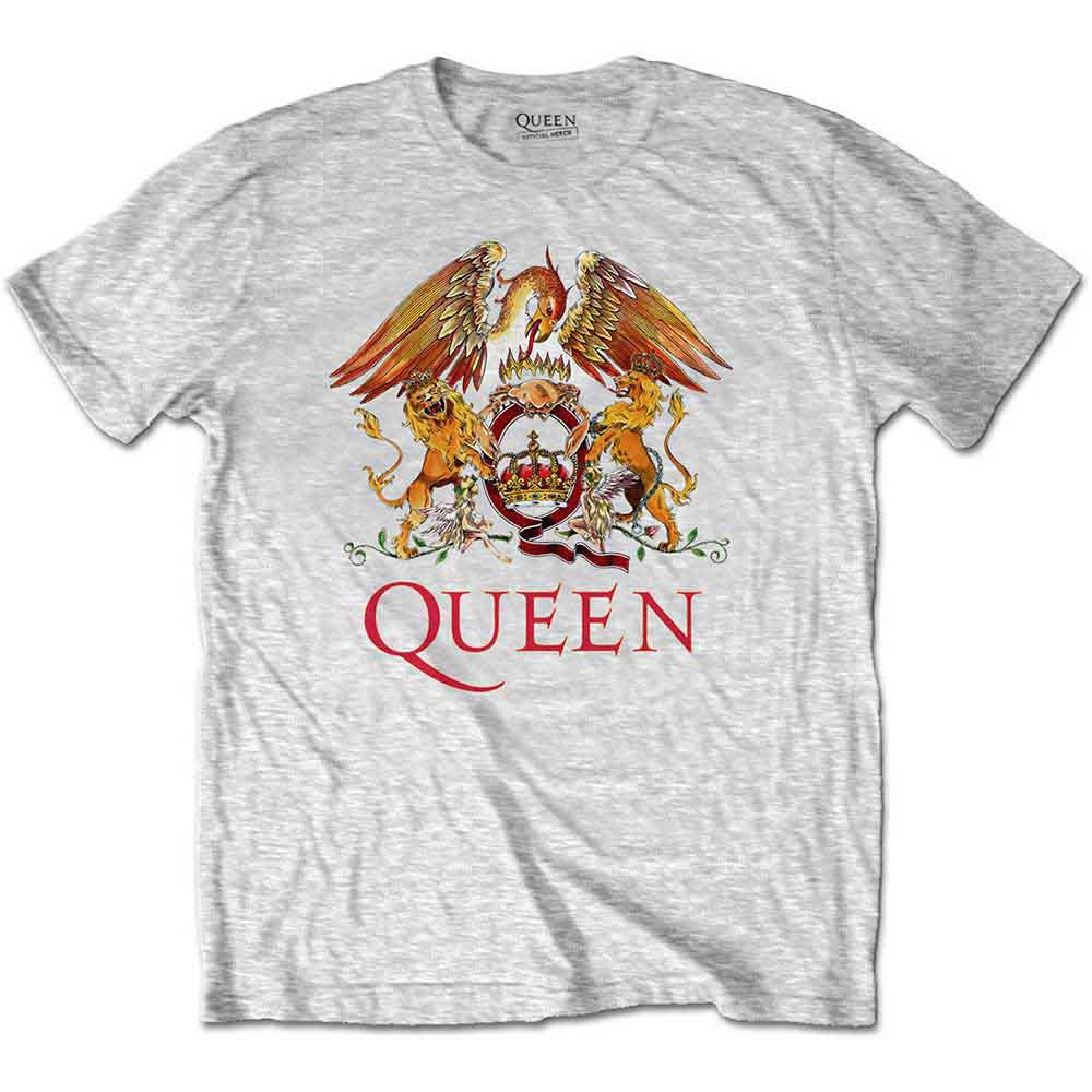 Queen: Classic Crest T-shirt – officielt merchandise