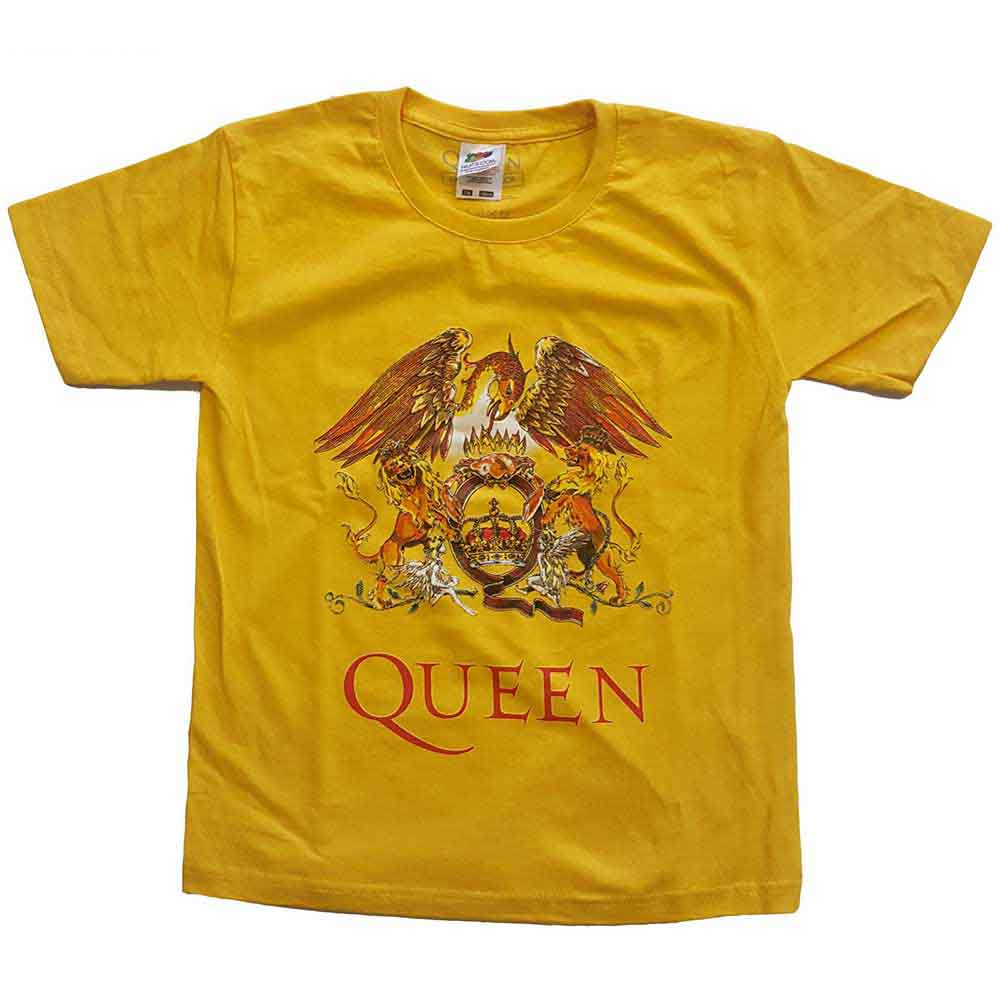 Queen: Classic Crest T-shirt – officielt merchandise