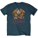 Queen: Classic Crest T-shirt – officielt merchandise