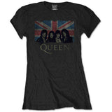 Queen: Union Jack T-shirt – officielt merchandise