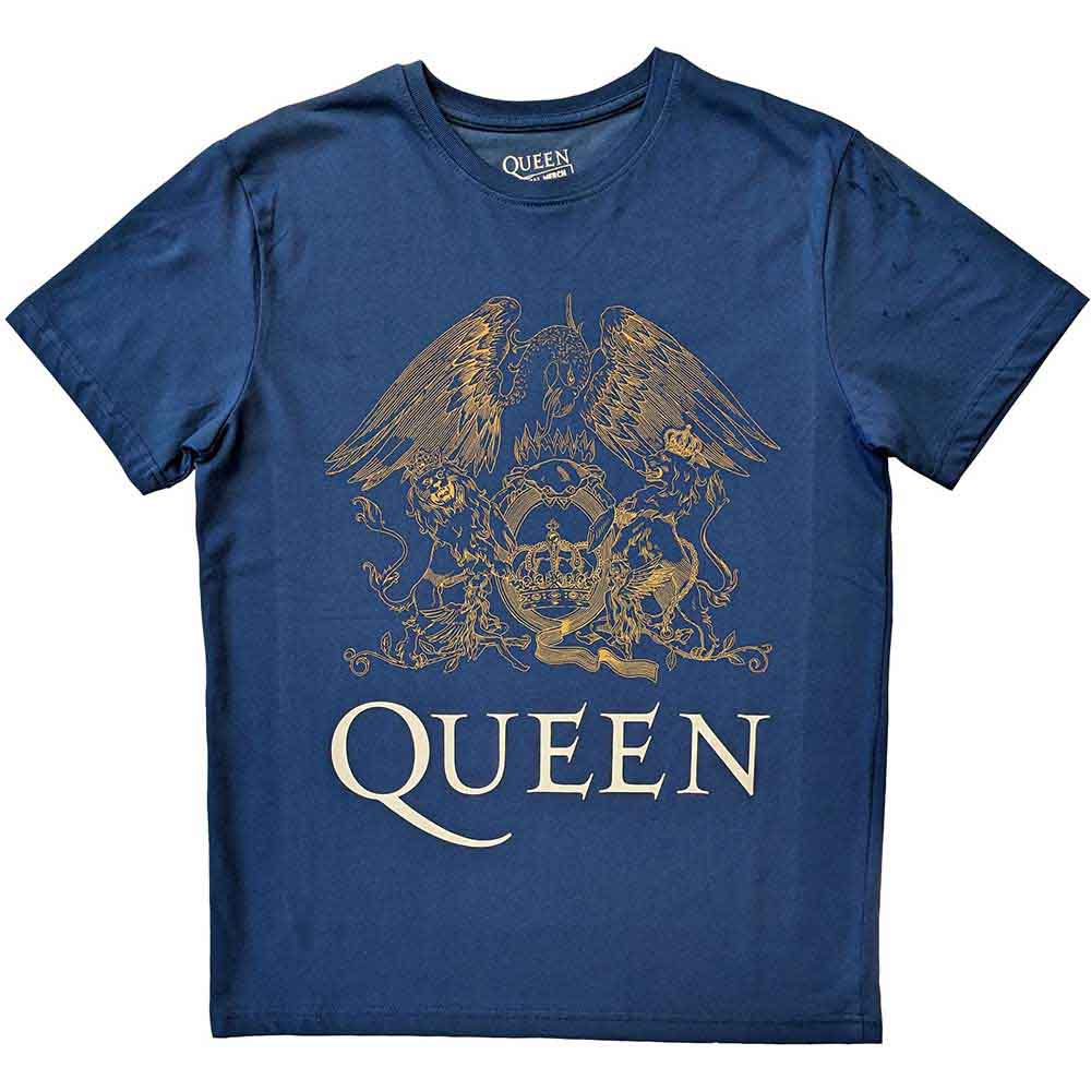 Queen: Crest T-shirt – officielt merchandise