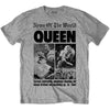 Queen: News of the World 40th Front Page T-Shirt