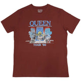 Queen: Tour '80 T-shirt – officielt merchandise