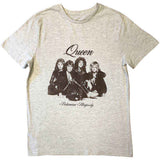 Queen: Bo Rhap Portrait (Natural) T-shirt – officielt merchandise