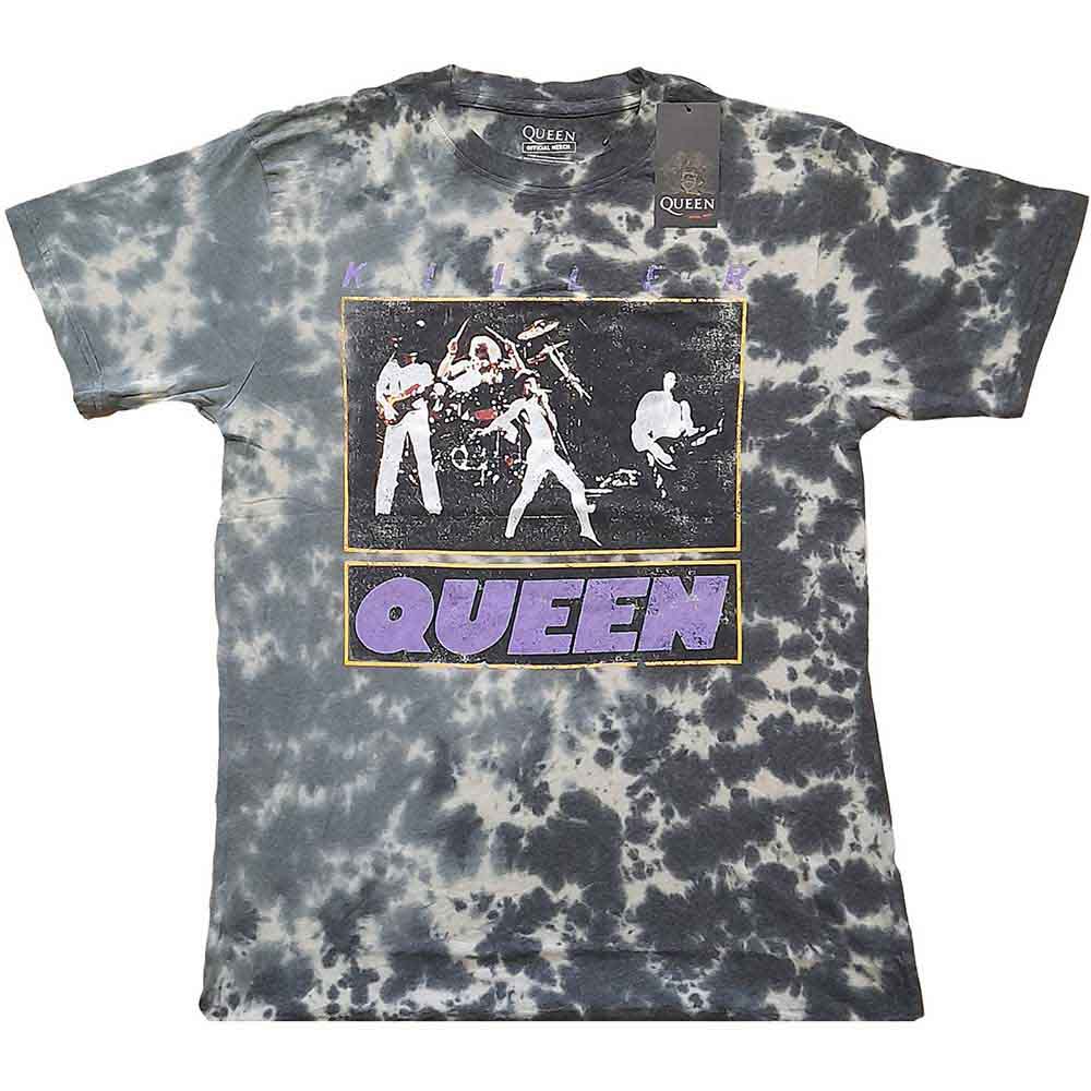 Queen: Killer Queen (Wash Collection) T-shirt – officielt merchandise
