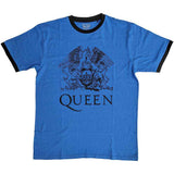 Queen: Crest Logo T-shirt – officielt merchandise