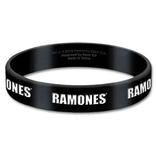 Ramones: Logo Armbånd – officielt merchandise