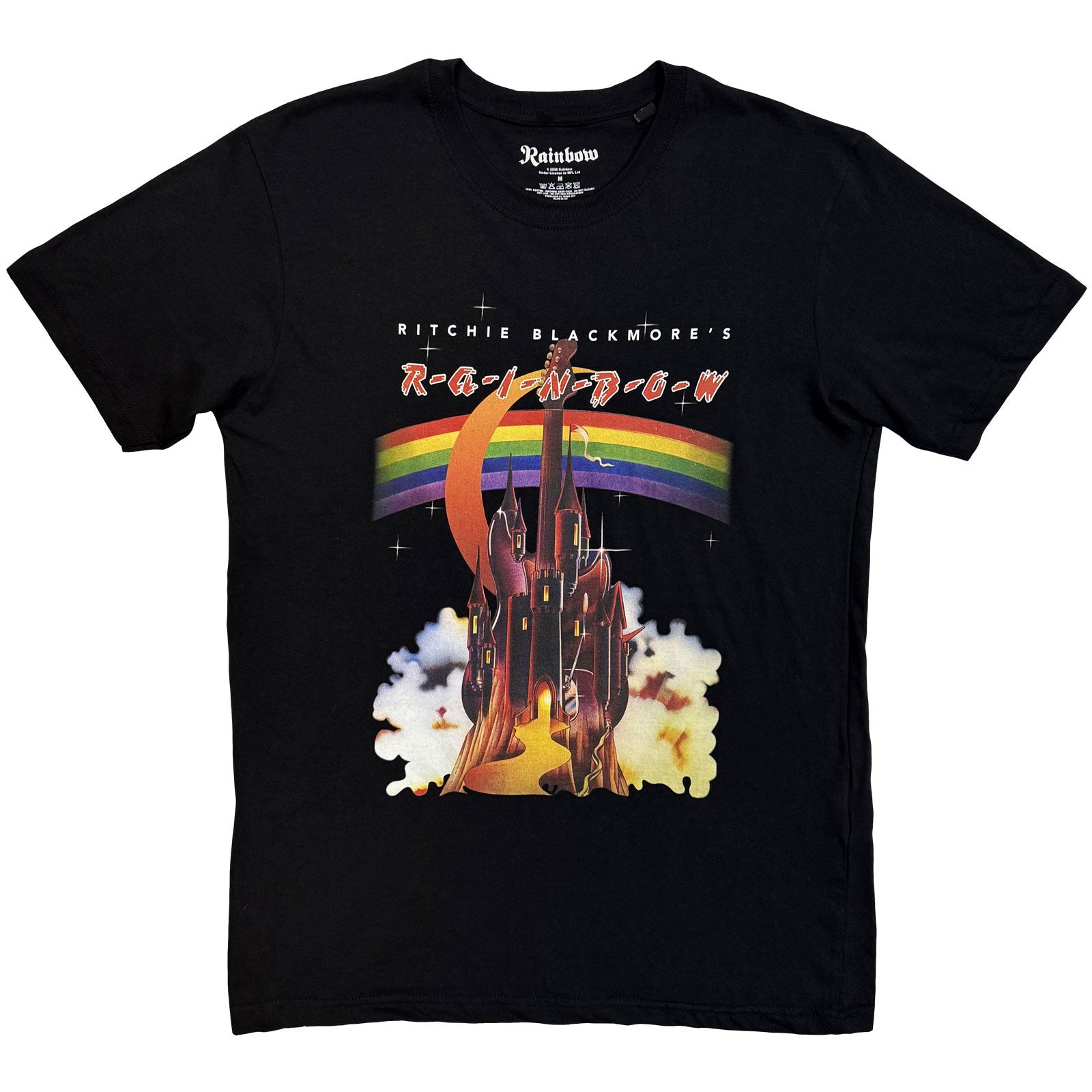 Rainbow: Rainbow Castle T-shirt – officielt merchandise