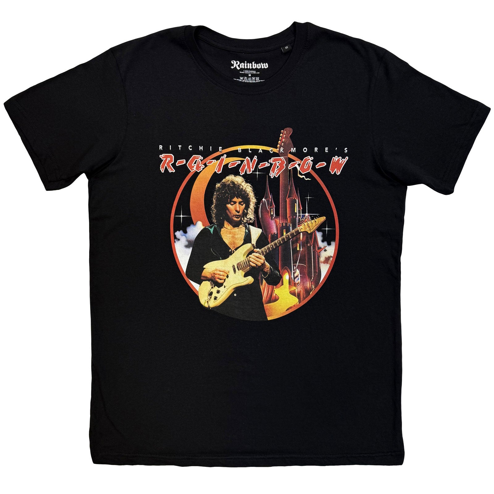 Rainbow: Richie Blackmore Rainbow T-shirt – officielt merchandise