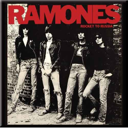 Ramones: Rocket to Russia Magnet – officielt merchandise