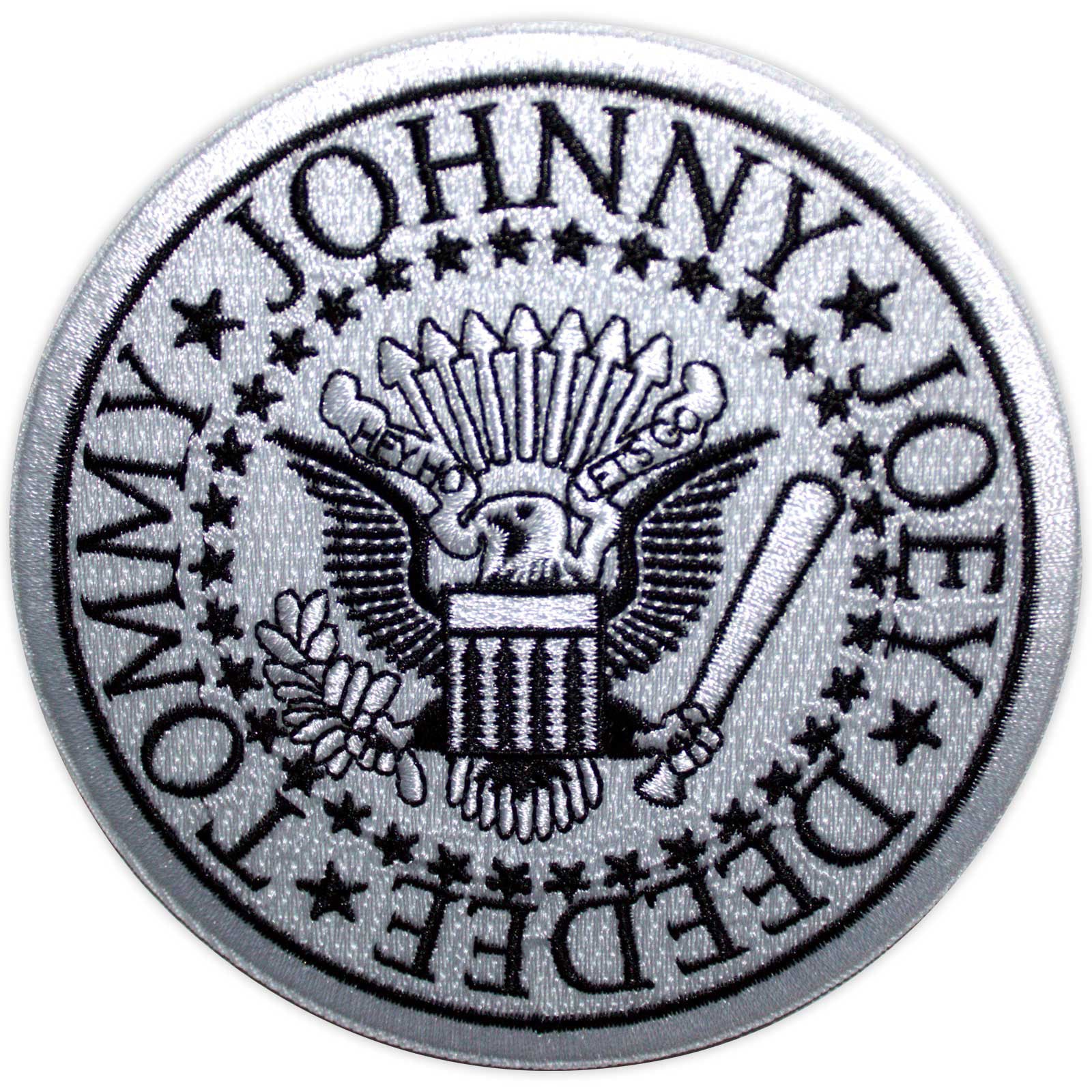 Ramones: Presidential Seal White Standard Patch