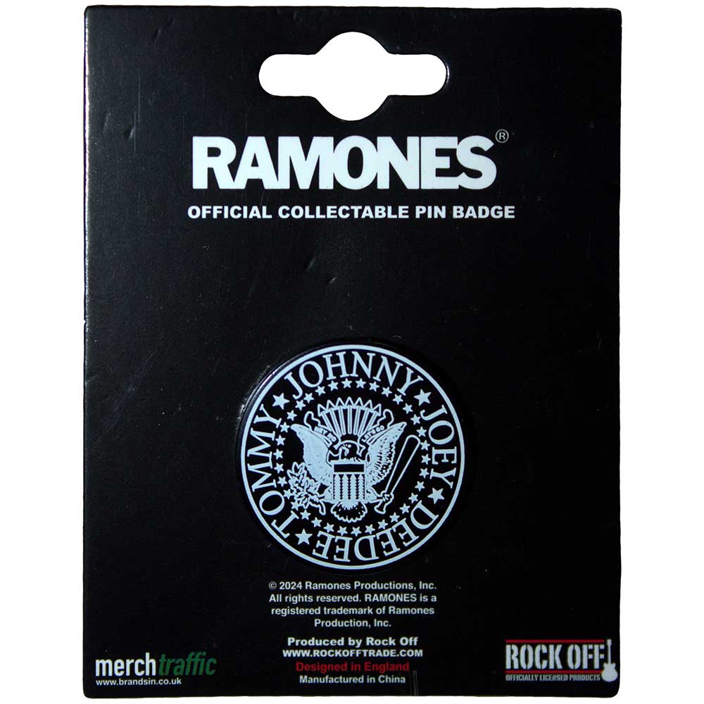 Ramones: Presidential Seal Emblem Pin Badge