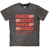 Ramones: Concert Stone Wash T-Shirt (Wash)