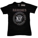 Ramones: Presidential Seal (Embellished) T-shirt – officielt merchandise