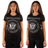 Ramones: Presidential Seal (Embellished) T-shirt – officielt merchandise