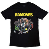 Ramones: Cartoon Band T-Shirt