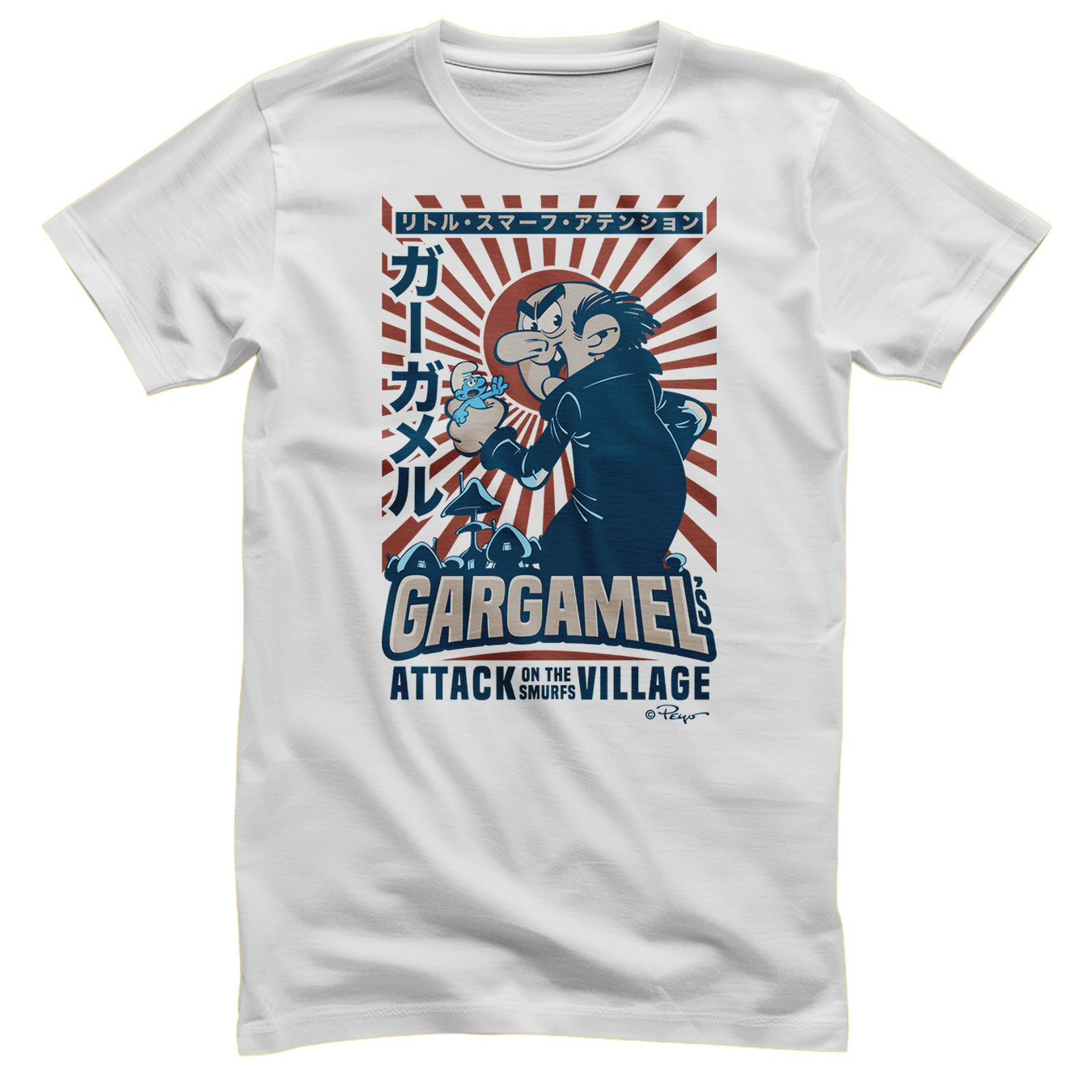 Gargamel - Attack Of The Smurfs Village T-Shirt
