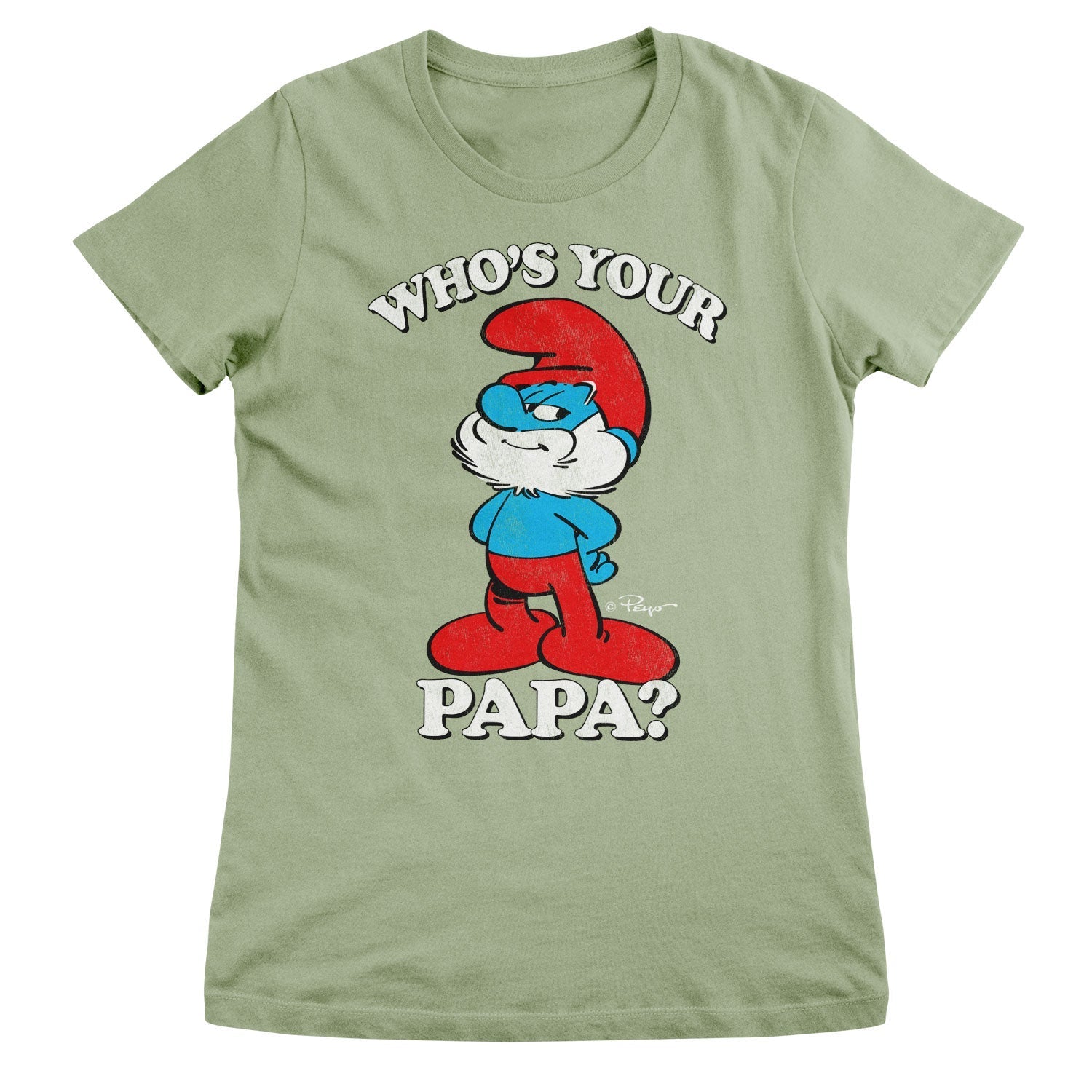 Who's Your Papa? Girly Tee