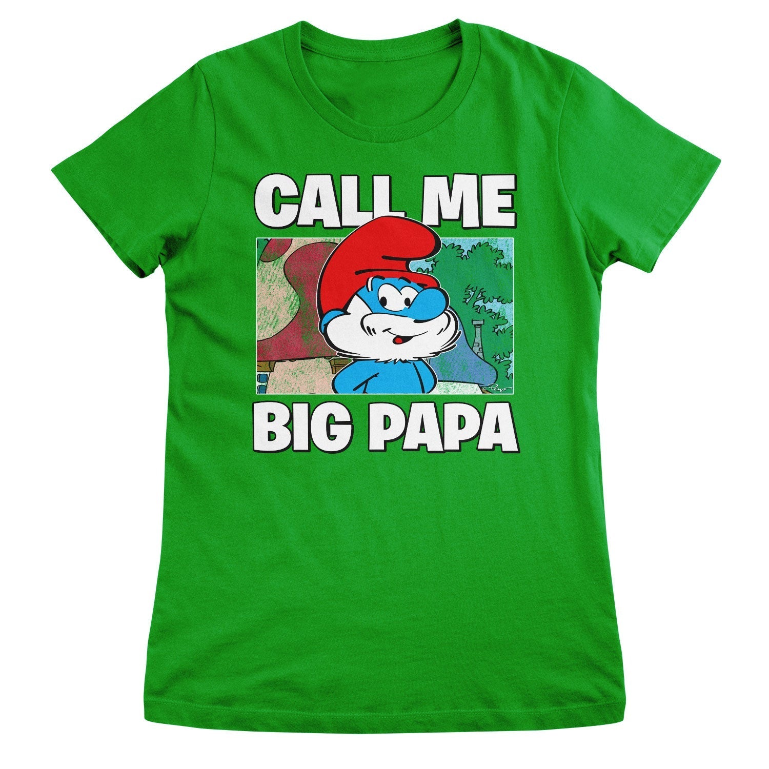 Smurfs - Call Me Big Papa Girly Tee