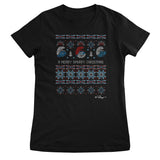 A Merry Smurfy Christmas Girly Tee