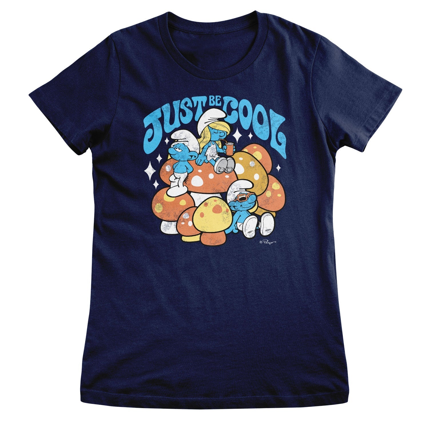 The Smurfs - Just Be Cool Girly Tee