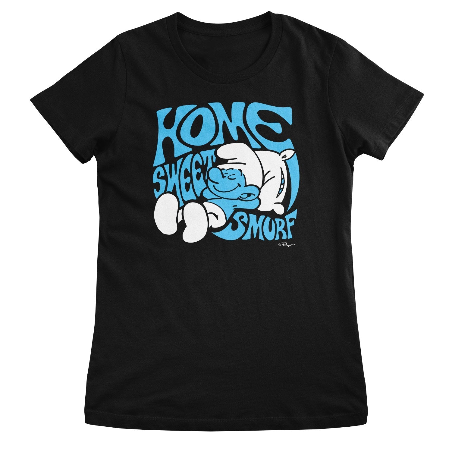 Home Sweet Smurf Girly Tee