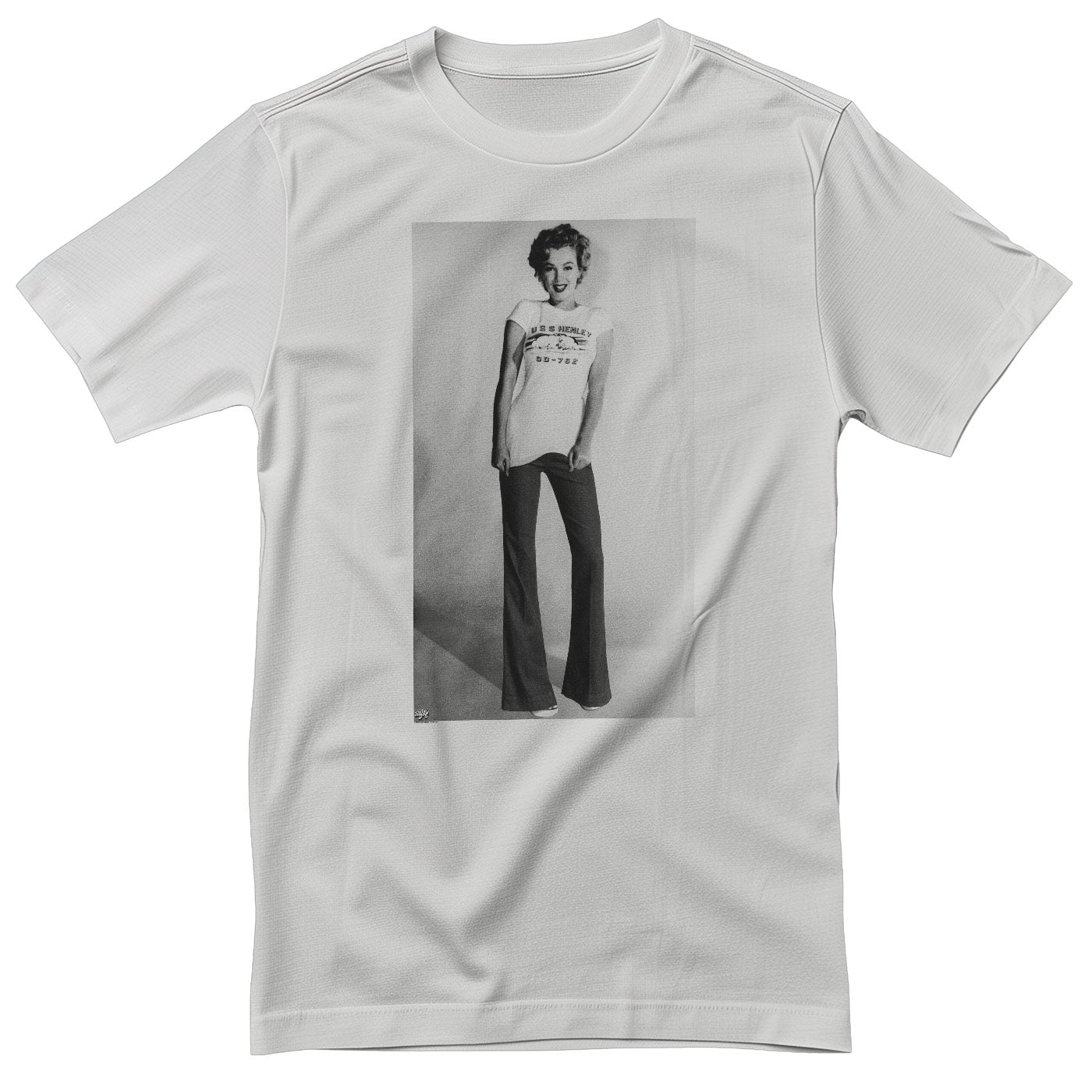 Monroe USS Henley  T-Shirt T-Shirt fra Marilyn Monroe
