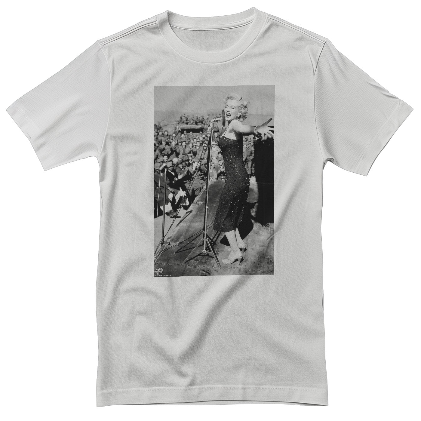 Marilyn Monroe - Crowd Stopper Photo T-Shirt T-Shirt fra Marilyn Monroe