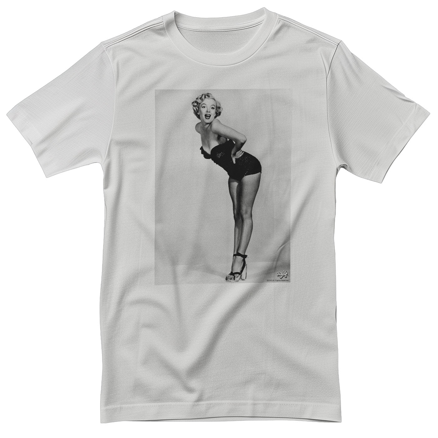 Marilyn Monroe Bathing Suit Pose Portrait T-Shirt T-Shirt fra Marilyn Monroe