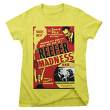 Reefer Madness Vintage Poster Girly Tee Girly Tee fra Art & Designs