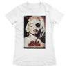 Monroe In Attack Of The Blonde Zombie Girly Tee Girly Tee fra Marilyn Monroe