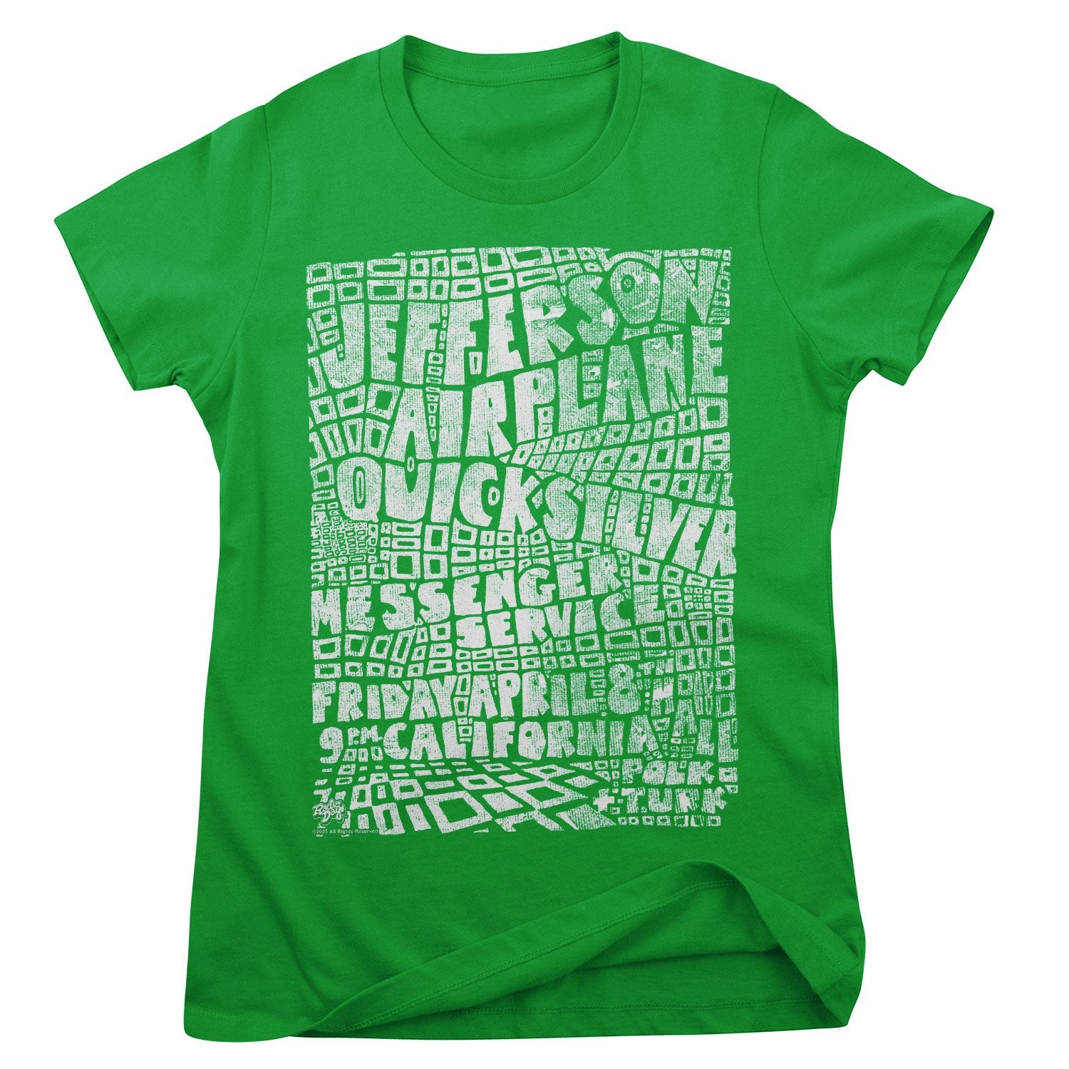 Jefferson Airplane Quicksilver Messenger Service Girly Tee