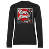 King Kong Vintage Poster Girly Sweatshirt Girly Sweatshirt fra Skräck