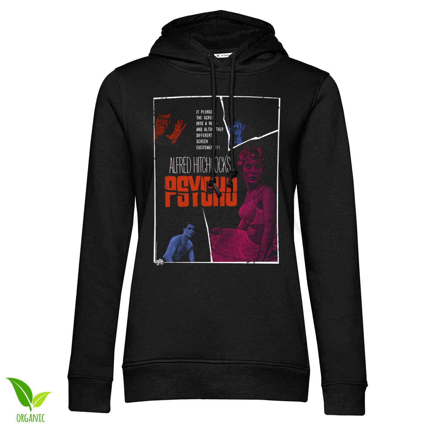 Alfred Hitchcock's PSYCHO Movie Poster Girly Hoodie Girly Hoodie fra Girly Hoodie