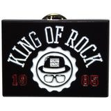 Run DMC: King Of Rock Pin Badge