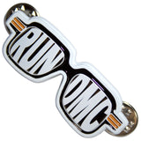 Run DMC: Glasses Pin Badge