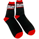 Run DMC: Logo (UK Size 7 - 11) Strømper – officielt merchandise