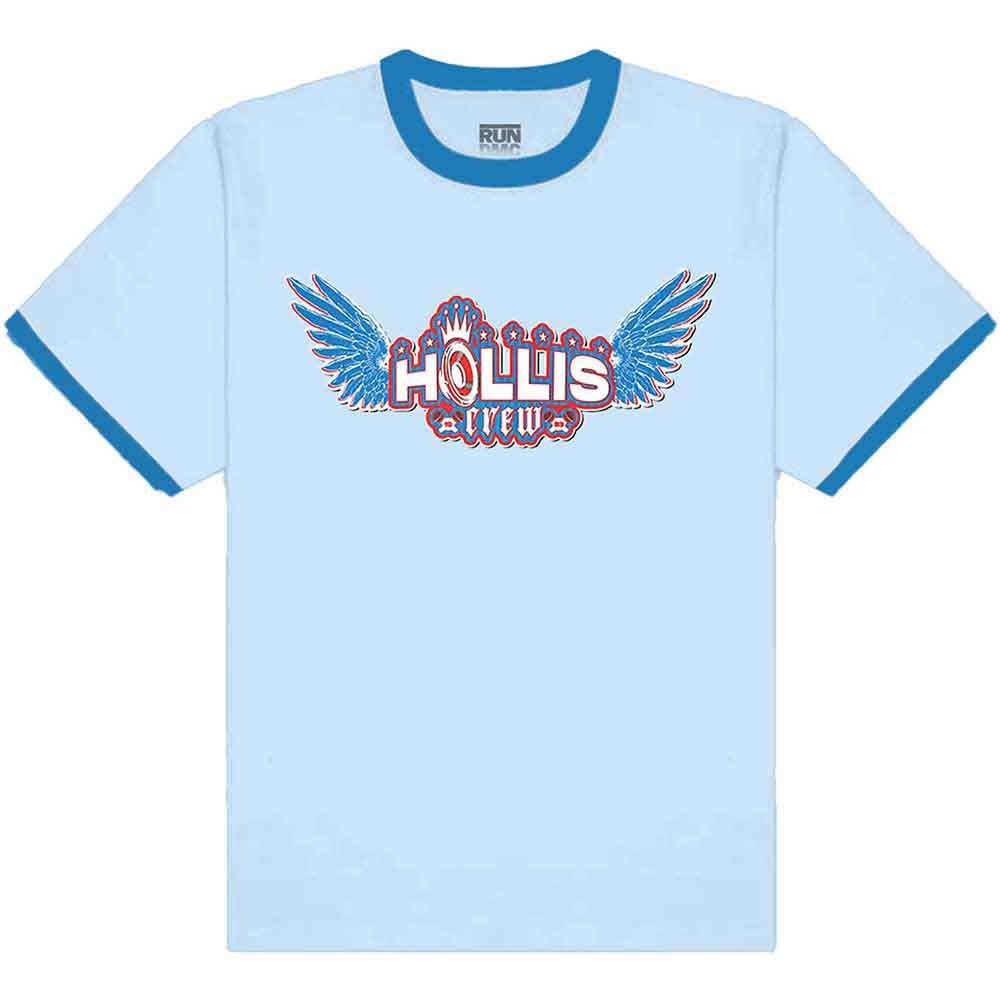 Run DMC: Hollis Crew T-shirt – officielt merchandise
