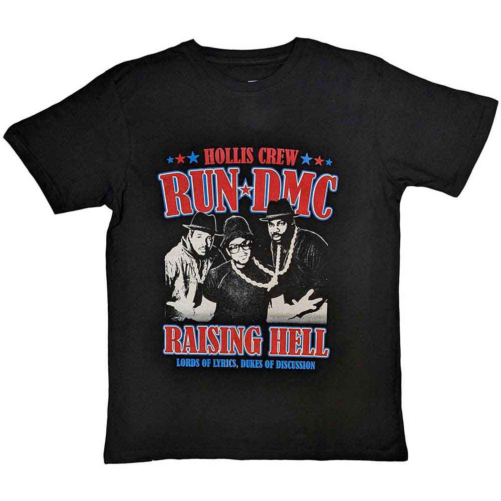 Run DMC: Raising Hell Americana T-shirt – officielt merchandise