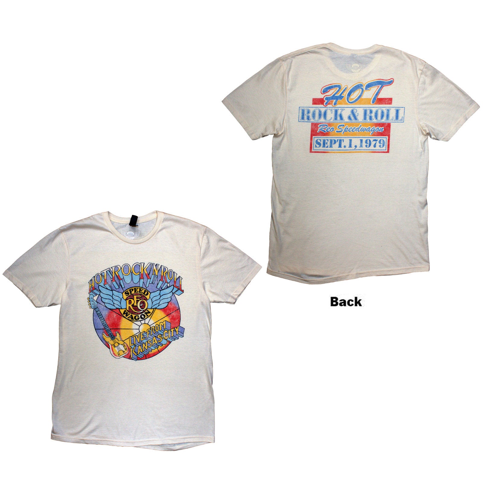 REO Speedwagon: Kansas T-Shirt (Back Print)